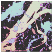 Rainbow Ink Splash Extreme : Stof (Close Up)