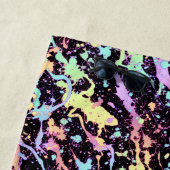 Rainbow Ink Splash Extreme : Strandlaken (In situ)