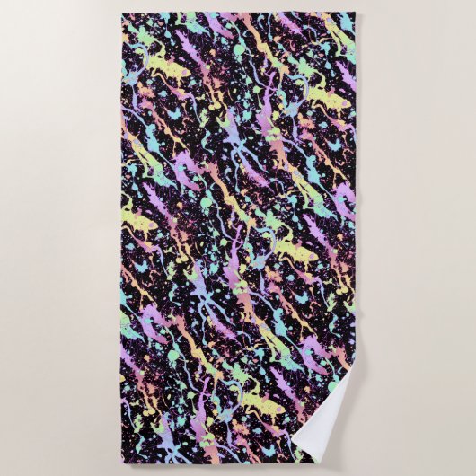 Rainbow Ink Splash Extreme : Strandlaken (Voorkant)