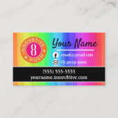 Rainbow Innov8tive Posh visitekaartje (Voorkant)