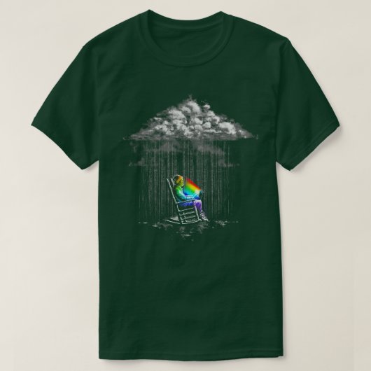 Rainbow Inside T-shirt (Design voorkant)