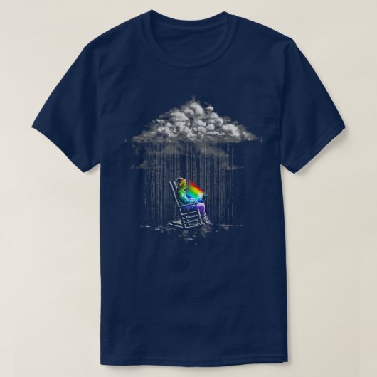 Rainbow Inside T-shirt (Design voorkant)
