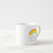 Rainbow-Inspirerend en Motivatie offerte Espresso Kop (Voorkant rechts)