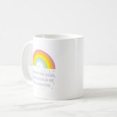 Rainbow-Inspirerend en Motivatie offerte Koffiemok (Voorkant links)