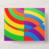 RAINBOW INVITATION GREETTING PAKKET ALL IN ONE UITNODIGING (Achterkant)