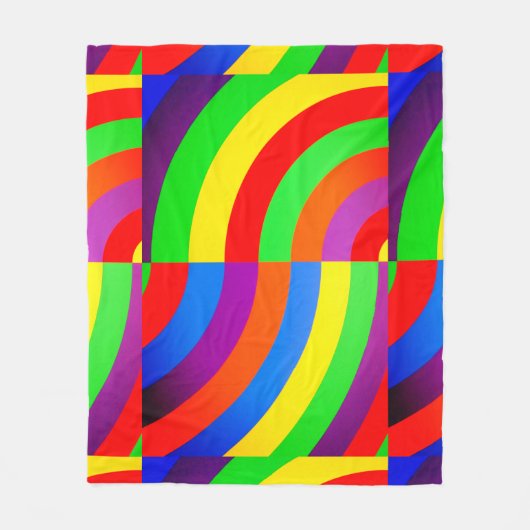 RAINBOW INVITATION GREETTING PAKKET FLEECE DEKEN (Voorkant)