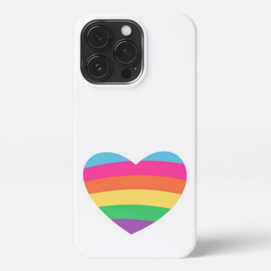 Rainbow iPhone Case Hoesje (Achterkant)