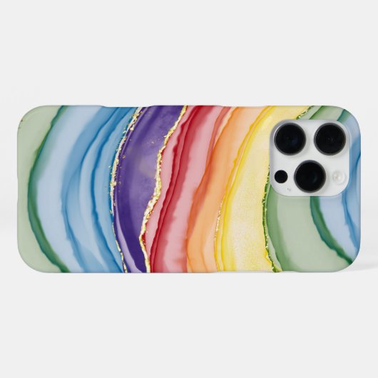Rainbow  iPhone hoesje (Achterkant horizontaal)