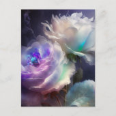Rainbow Iridescence Bloemen Briefkaart (Voorkant)