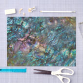 Rainbow Iridescent Abalone Beach Zee Shell Tissuepapier (Craft)