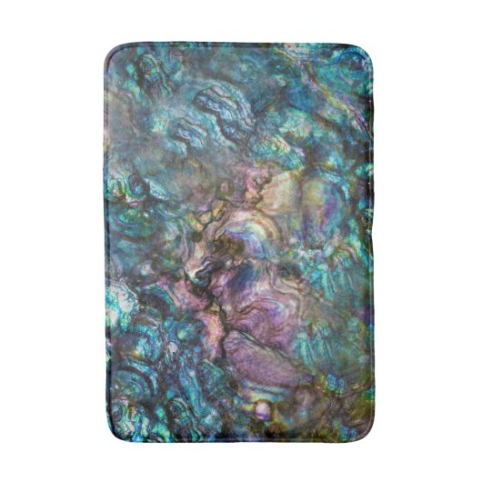 Rainbow Iridescent Abalone Zee Shell Badmat (Voorkant Verticaal)