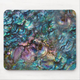 Rainbow Iridescent Abalone Zee Shell Muismat