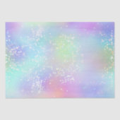 Rainbow Iridescent Folie en holografisch glitter Tissuepapier (Voorkant)