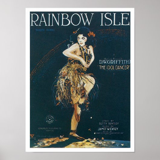Rainbow Isle Songbook Hoesje Poster (Voorkant)
