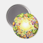 Rainbow Ivy Eye Magneet (Voorkant / Achterkant)