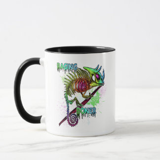 Rainbow Jackson's Chameleon Skeleton Raging Mok