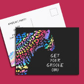 Rainbow Jaguar Party Uitnodiging