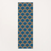 Rainbow Japanse Fan Yogamat (Voorkant)