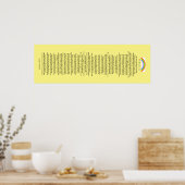 Rainbow Jar POSTER (Keuken)