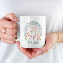 RAINBOW Je bent geweldig SISTER AUNT NIECE OM HET 