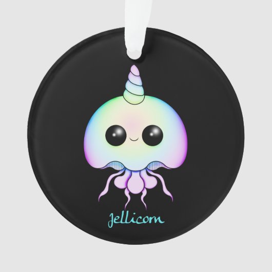 Rainbow Jellicorn Ornament (voorkant)