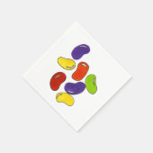 Rainbow Jelly Bean Beans Snoep Pasen Napkins Servetten (Hoek)