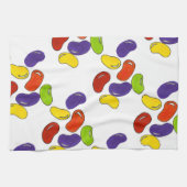 Rainbow Jelly Bean Easter Basket Snoep Behandeling Theedoek (Horizontaal)