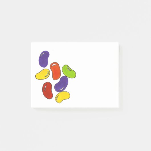 Rainbow Jelly Bean Easter Basket Snoep Post-it® Notes (Voorkant)