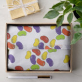 Rainbow Jelly Bean Jellybean Paasmandje Tissuepapier (Geschenk)