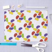 Rainbow Jelly Bean Jellybean Paasmandje Tissuepapier (Craft)