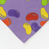 Rainbow Jelly Beans Jellybeans Easter Snoep Sweets Fleece Deken (Hoek)