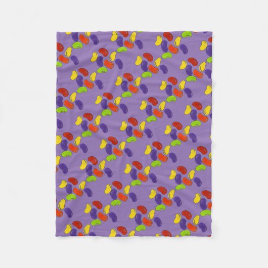 Rainbow Jelly Beans Jellybeans Easter Snoep Sweets Fleece Deken (Voorkant)