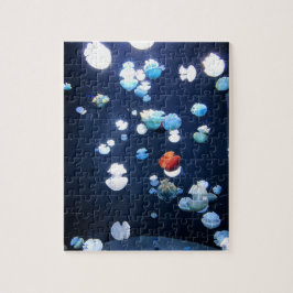 Rainbow Jelly Fish Monogram Puzzle Legpuzzel