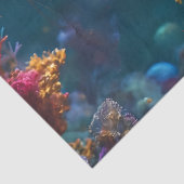 Rainbow Jellyfish Tissue Paper Tissuepapier (Detail)