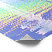 Rainbow Jesus Cross Poster (Hoek)