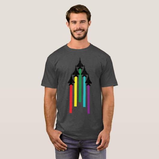 RAINBOW JETS T-SHIRT (Voorkant volledig)