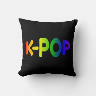 Rainbow K-Pop Pillow Kussen