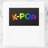 Rainbow K-Pop Sticker (Tas)