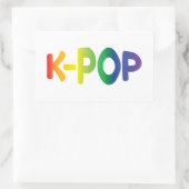Rainbow K-Pop Ver 2 Sticker (Tas)