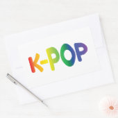 Rainbow K-Pop Ver 2 Sticker (Envelop)