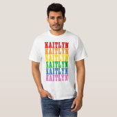 Rainbow Kaitlyn T-shirt (Voorkant volledig)