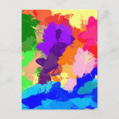 Rainbow Kaleidoscope Butterflies Briefkaart (Voorkant)