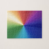 Rainbow Kaleidoscope Legpuzzel (Horizontaal)