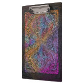 Rainbow Kaleidoscope Mandala Klembord (Links)