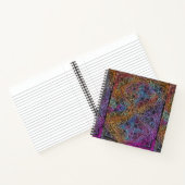 Rainbow Kaleidoscope Mandala Notitieboek (Binnen)