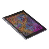 Rainbow Kaleidoscope Mandala Notitieboek (Rechterzijde)