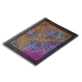 Rainbow Kaleidoscope Mandala Notitieboek (Linkerzijde)