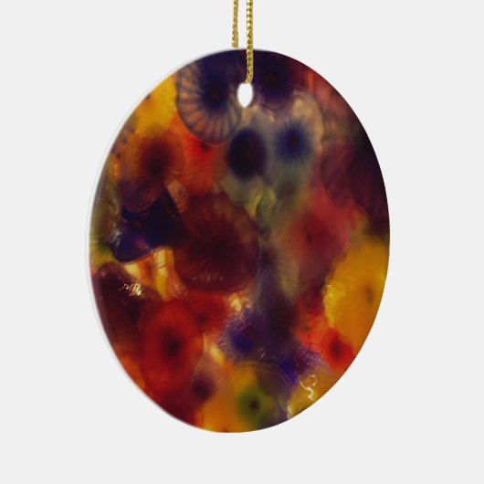 Rainbow Kalidascope Keramisch Ornament (Rechts)