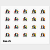 Rainbow Kamala Aviators Ronde Sticker (Vel)