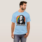 Rainbow Kamala T-shirt (Voorkant volledig)